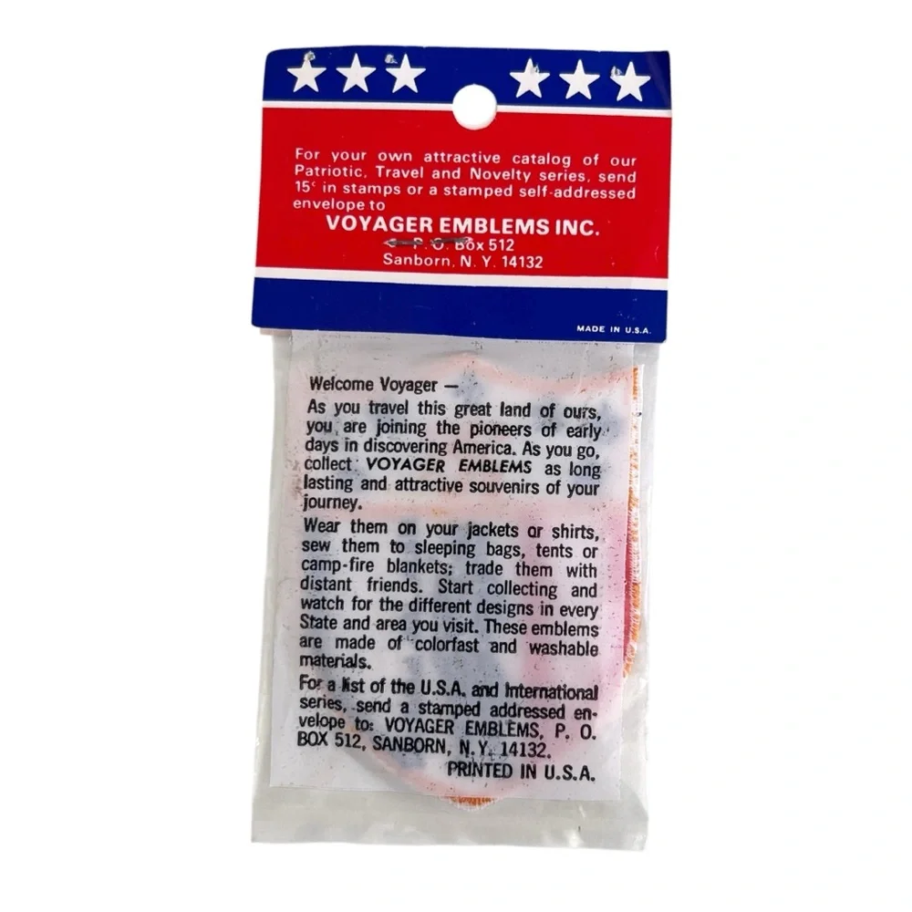 NEW Vintage 1976 Spirit of 76 American Revolution Bicentennial Patch Shield